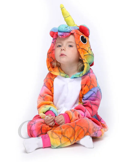 Mosaic Rainbow Unicorn Onesie