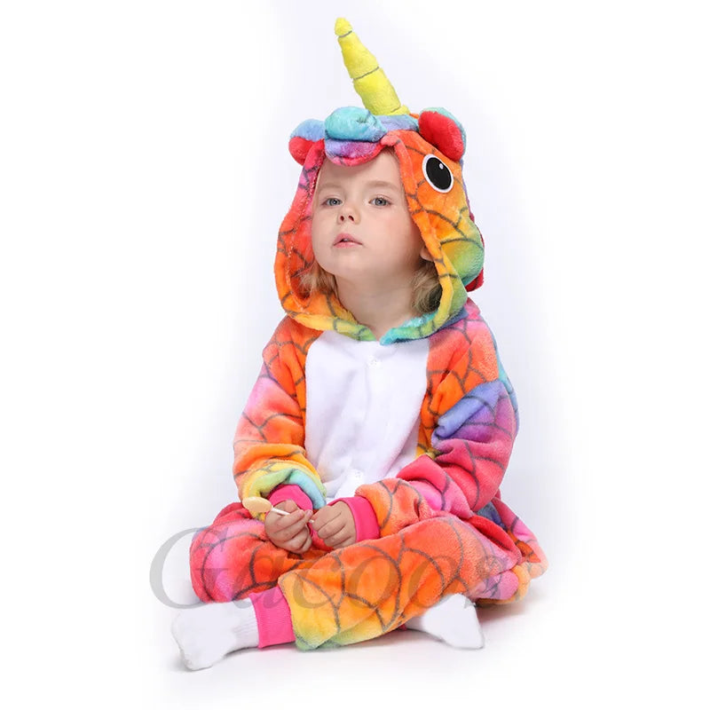 Mosaic Rainbow Unicorn Onesie