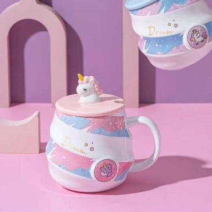 3D Horn Unicorn Mug Set