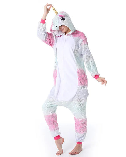 Pastel Color Block Unicorn Onesie