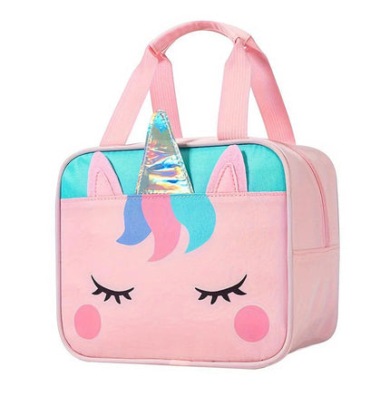 3D Rainbow Unicorn Lunch Box