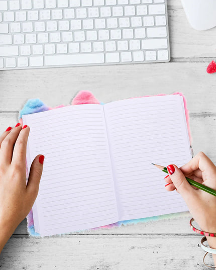 Dreamy Unicorn Notebook With Lock