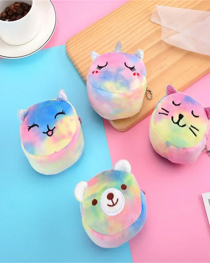 Sleepy Tie-Dye Unicorn Purse