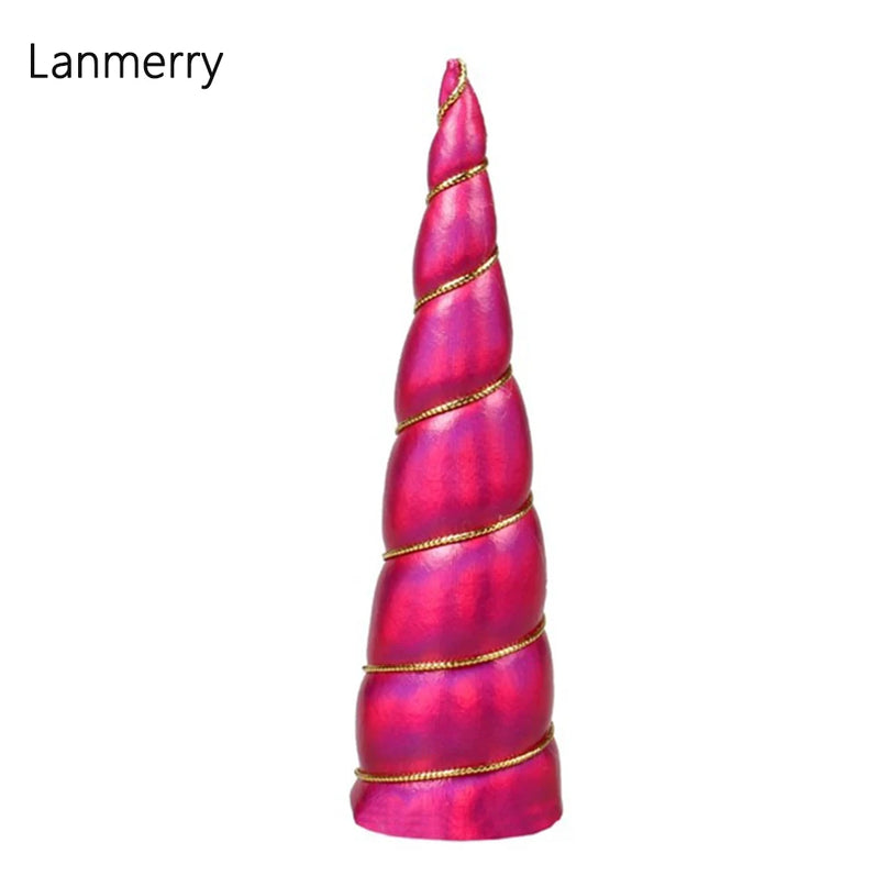 10-Pack Hot Pink Unicorn Horns