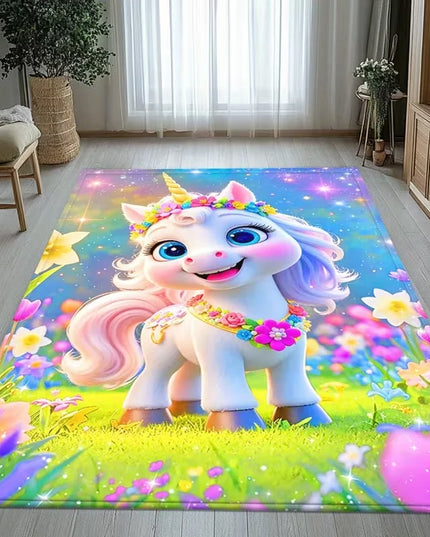 Baby Garden Unicorn Rug