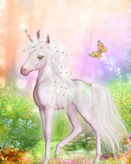 Cute Fantasy Unicorn Wall Art