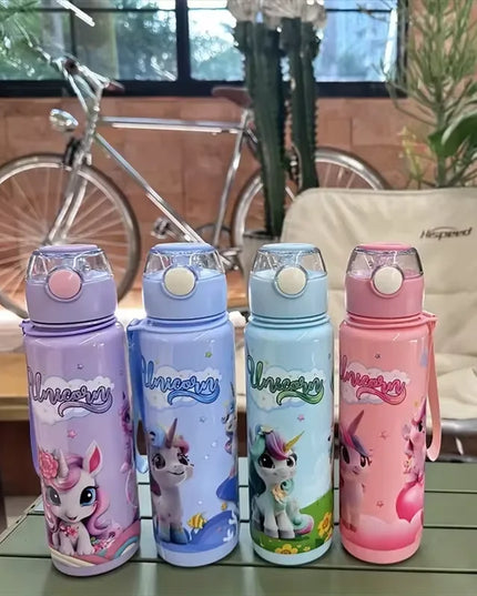 Colorful Unicorn Water Bottle