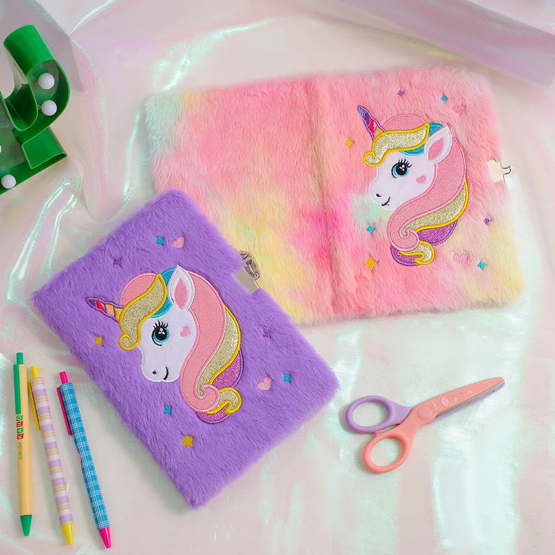 Kawaii Unicorn Notebook Fluffy
