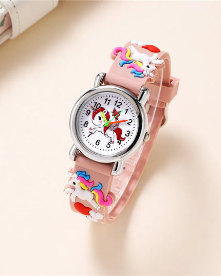 Hot Pink Pegasus Unicorn Watch