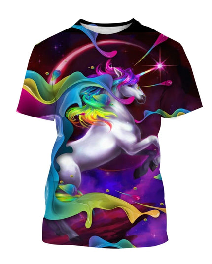 Unicorn Art Print Shirt