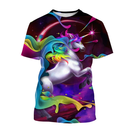 Unicorn Art Print Shirt