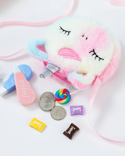 Round Unicorn Head Purse