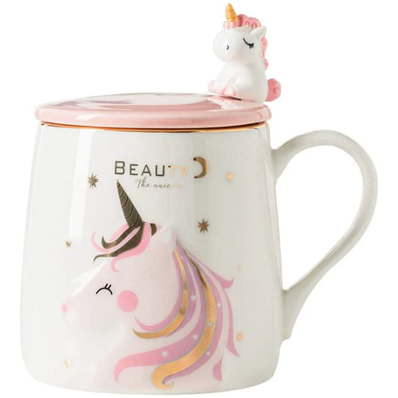 Elegant Unicorn Beauty Mug