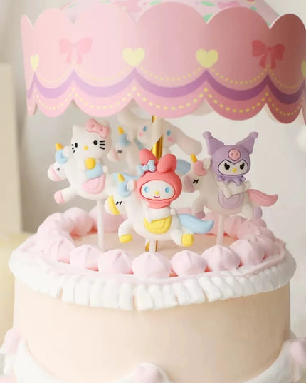 Kawaii Chibi Unicorn Cake Topper