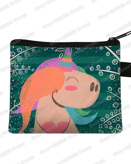 Whimsical Unicorn Face Purse