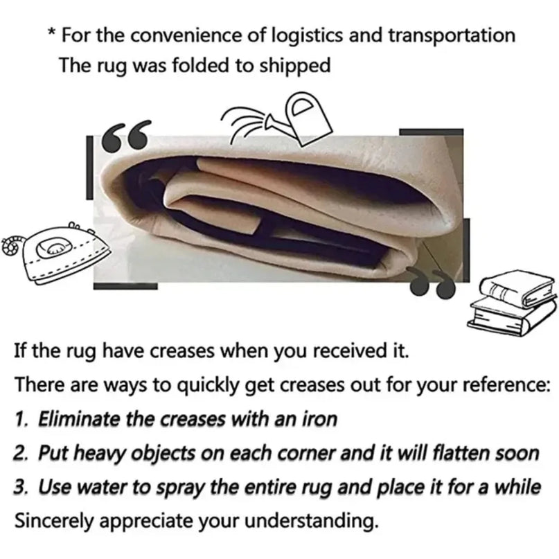 Galloping Unicorn Pattern Rug