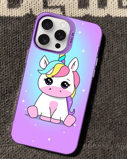 Baby Unicorn Sparkle Purple Case