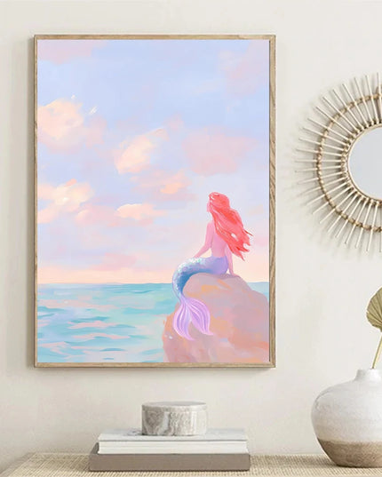 Dreamy Pastel Unicorn Wall Art