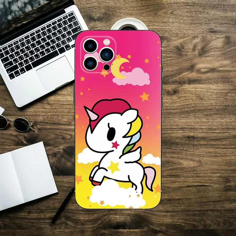 Moon Star Unicorn iPhone Case