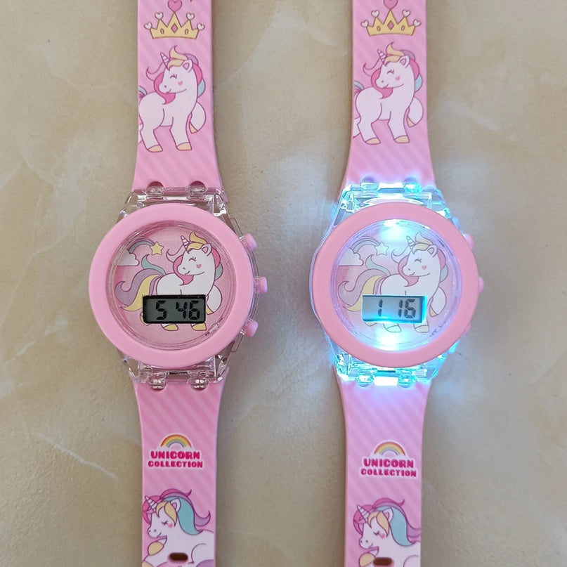 Musical Unicorn LED Watch