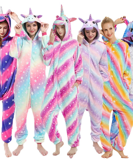 Fluffy Pastel Unicorn Onesie