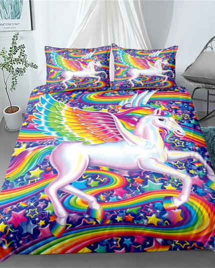 Winged Pegasus Unicorn Bedding