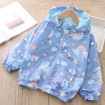 Blue Unicorn Spring Jacket