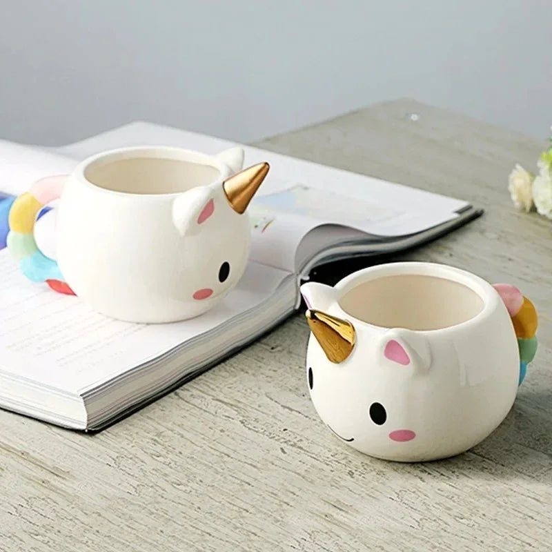 Adorable Unicorn Face Mug