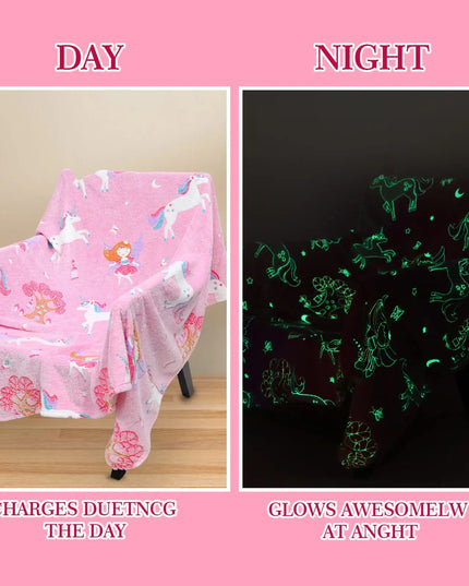 Newborn Unicorn Fleece Blanket