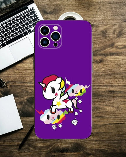 Lightning Unicorn Purple Phone Case