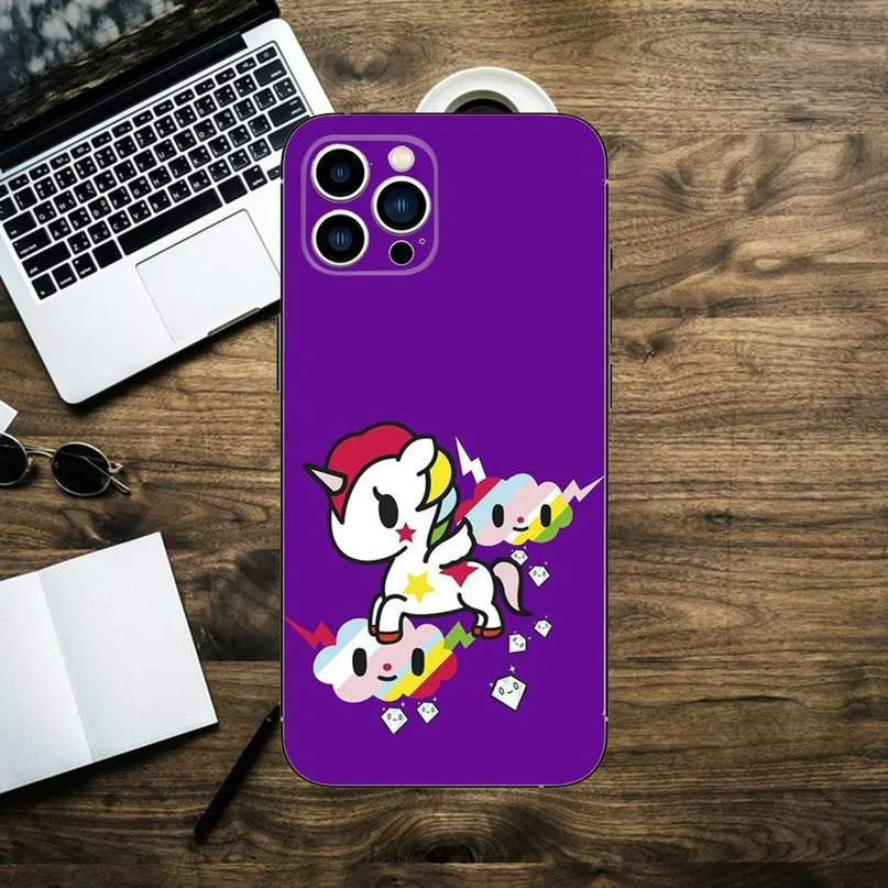 Lightning Unicorn Purple Phone Case
