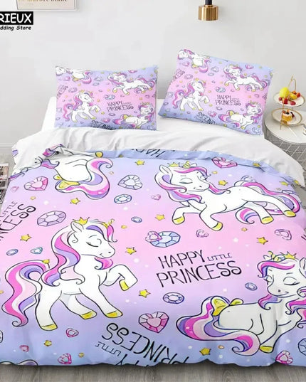 Purple Princess Diamond Bedding