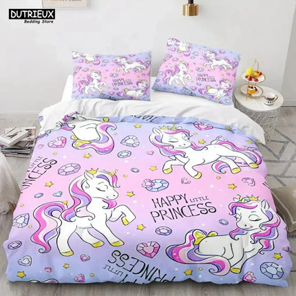 Purple Princess Diamond Bedding