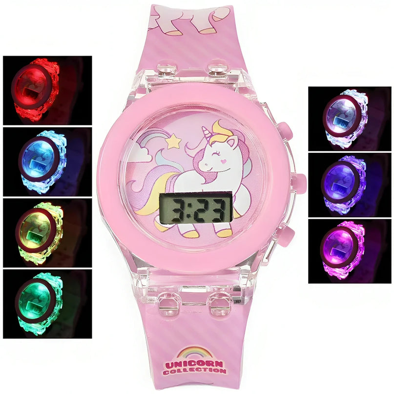 Musical Unicorn LED Watch