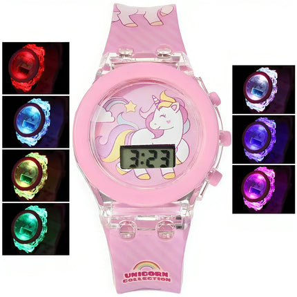 Musical Unicorn LED Watch