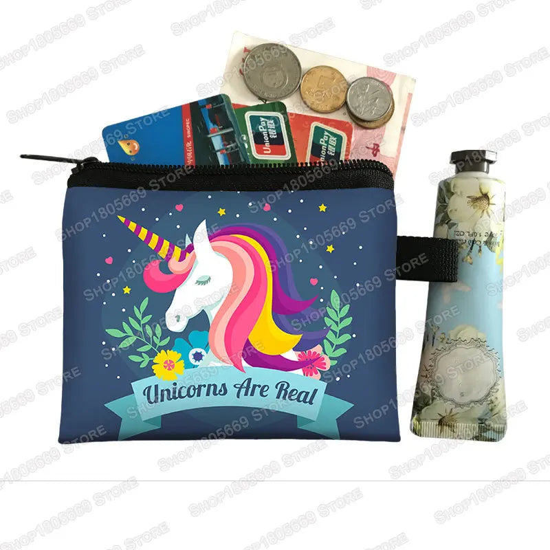 Galaxy Unicorn Change Purse