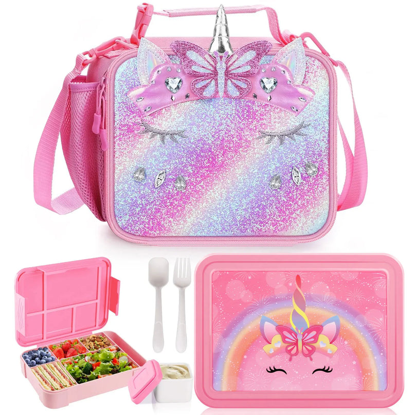 Magical Unicorn Lunch Box Set