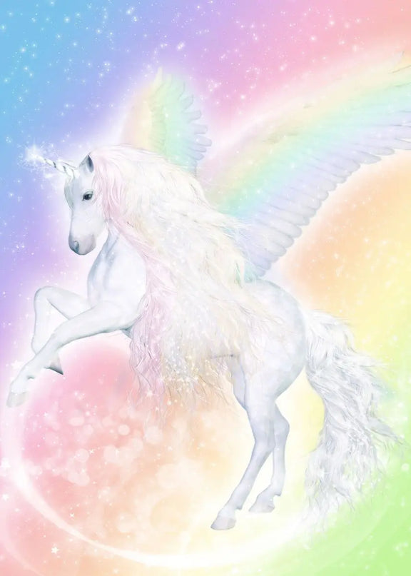 Unicorn Room Wall Art Canvas