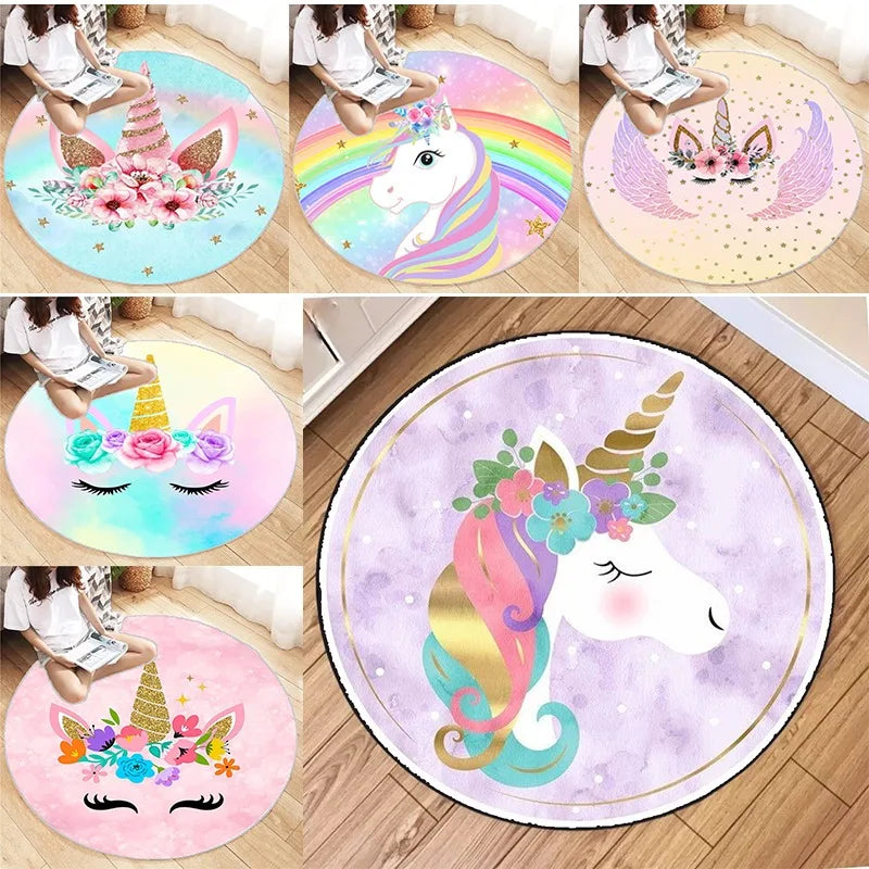 Unicorn Horn Nursery Rug