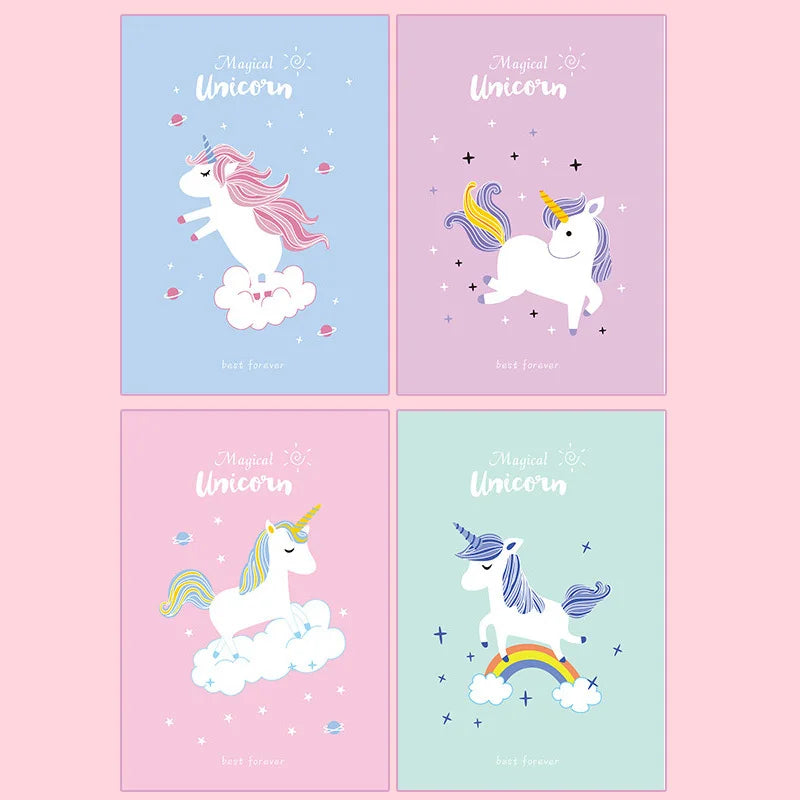 Pastel Unicorn Notebook Set