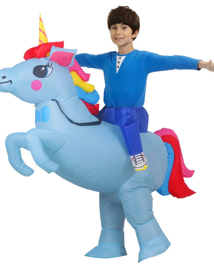 Inflatable Costume Family Set Unicorn