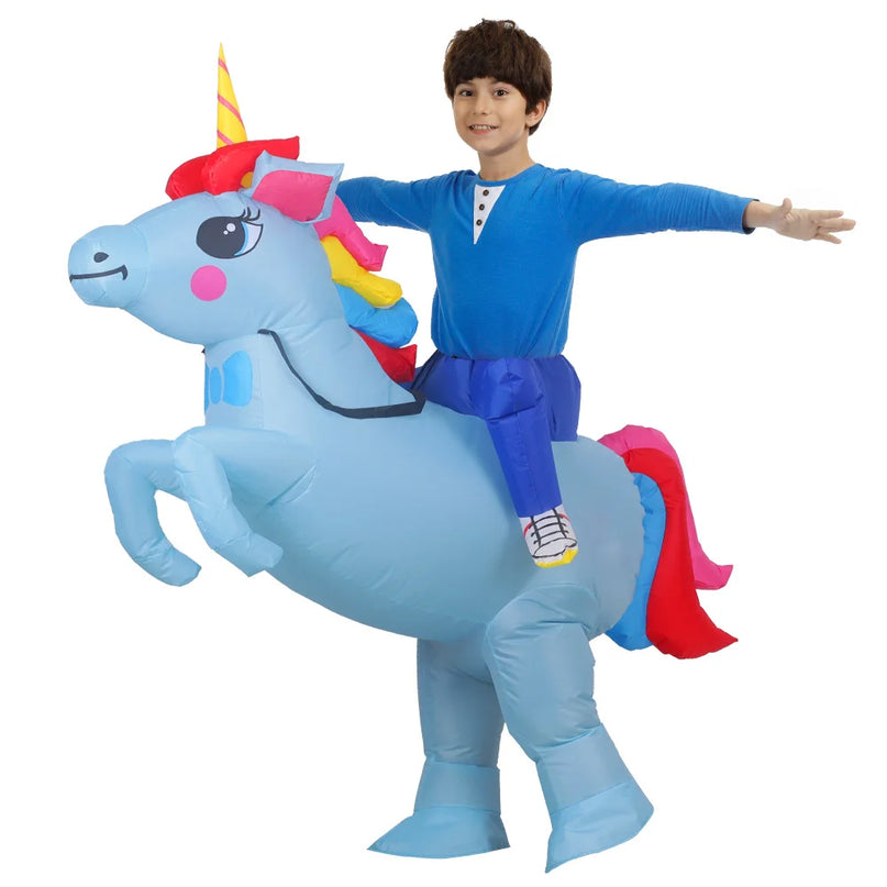 Inflatable Costume Family Set Unicorn