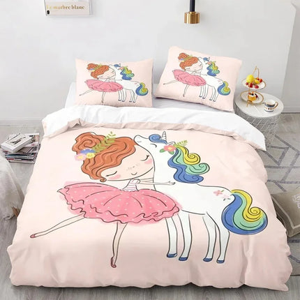 Princess & Unicorn Bedding