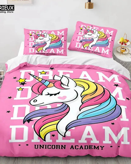 Unicorn Academy Bedding