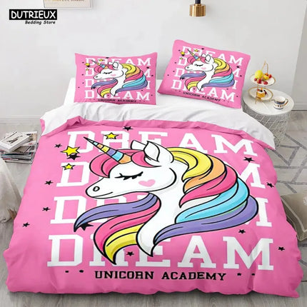 Unicorn Academy Bedding