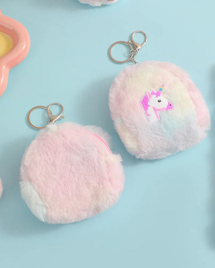 Plush Mini Backpack Purse