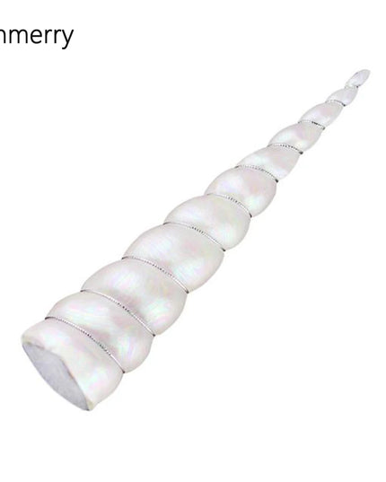 White Felt Unicorn Horn for Cosplays