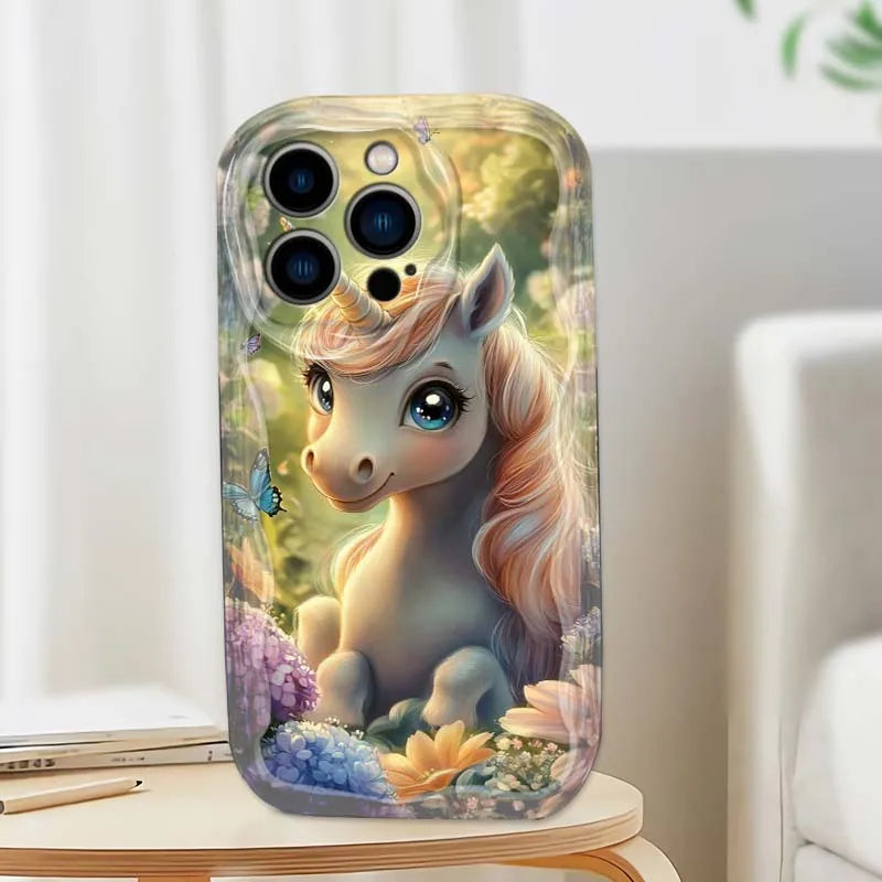 Heart Cloud Unicorn Phone Case