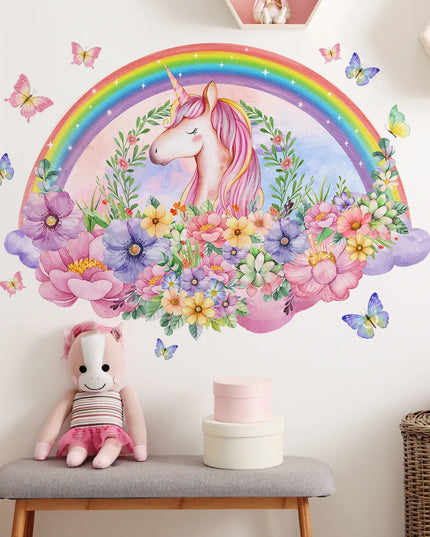Unicorn Wall Sticker for Nursery Room