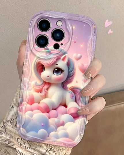 Rose Bouquet Unicorn Phone Case